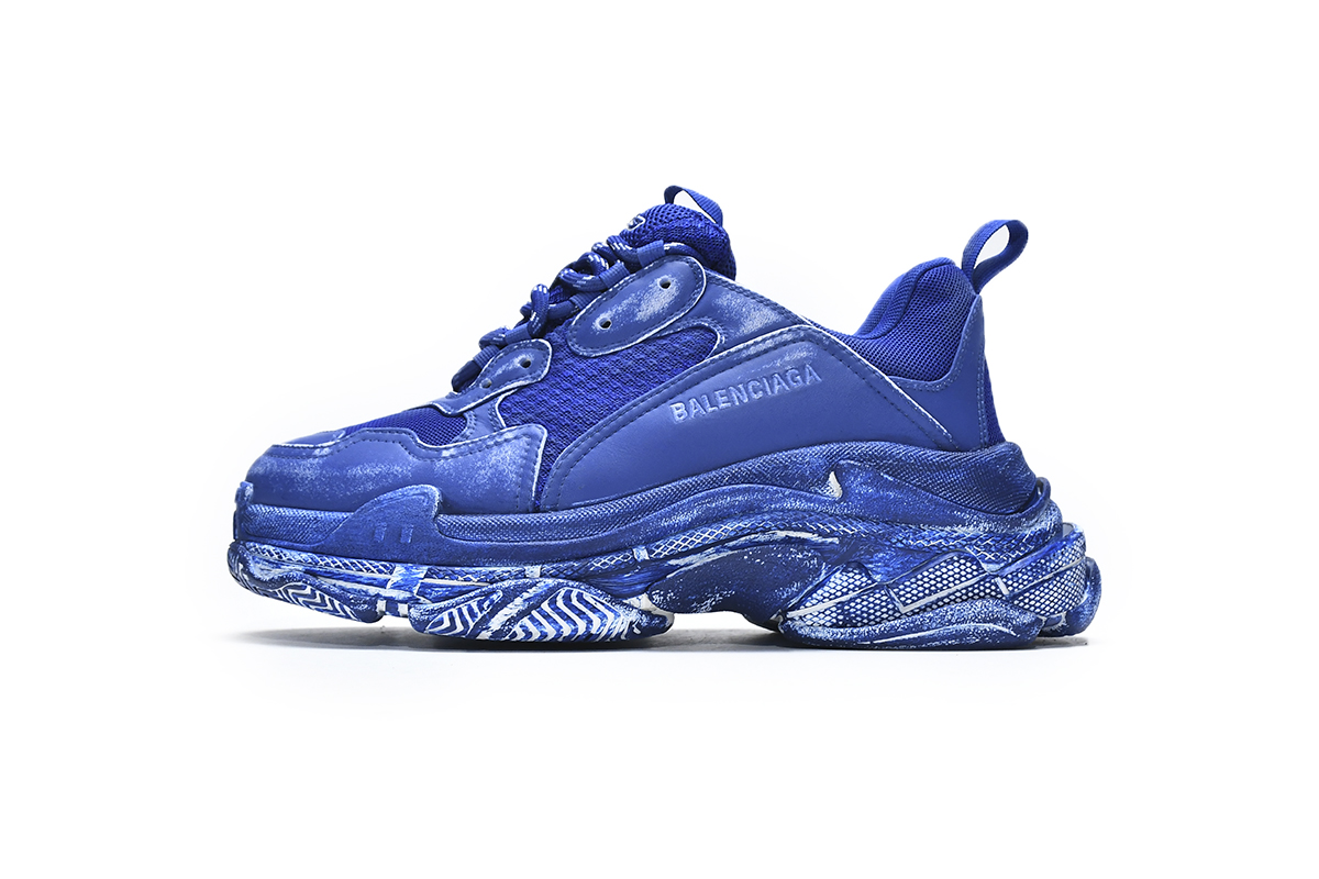 Ba***ci*ga Triple S Blue  536737 W3CN3 4900