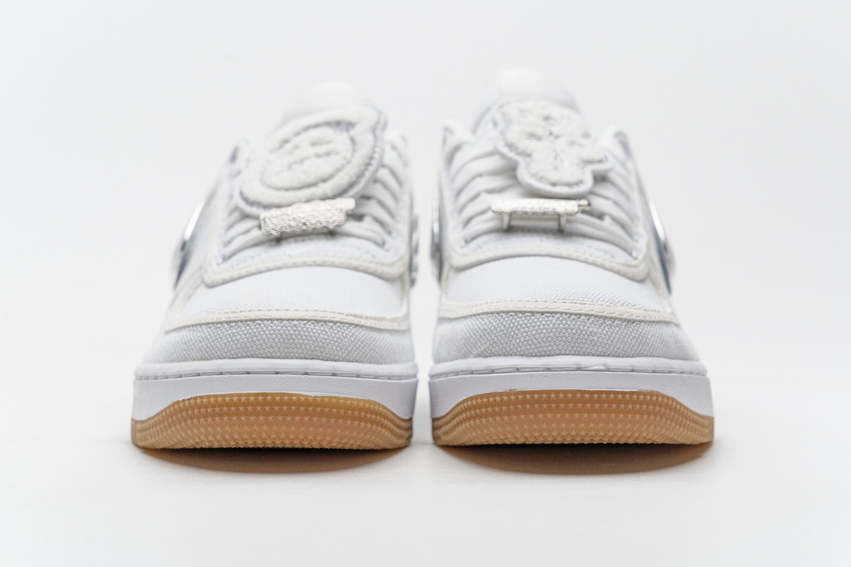 Travis Scott x Nike Air Force 1“White” AQ4211-100