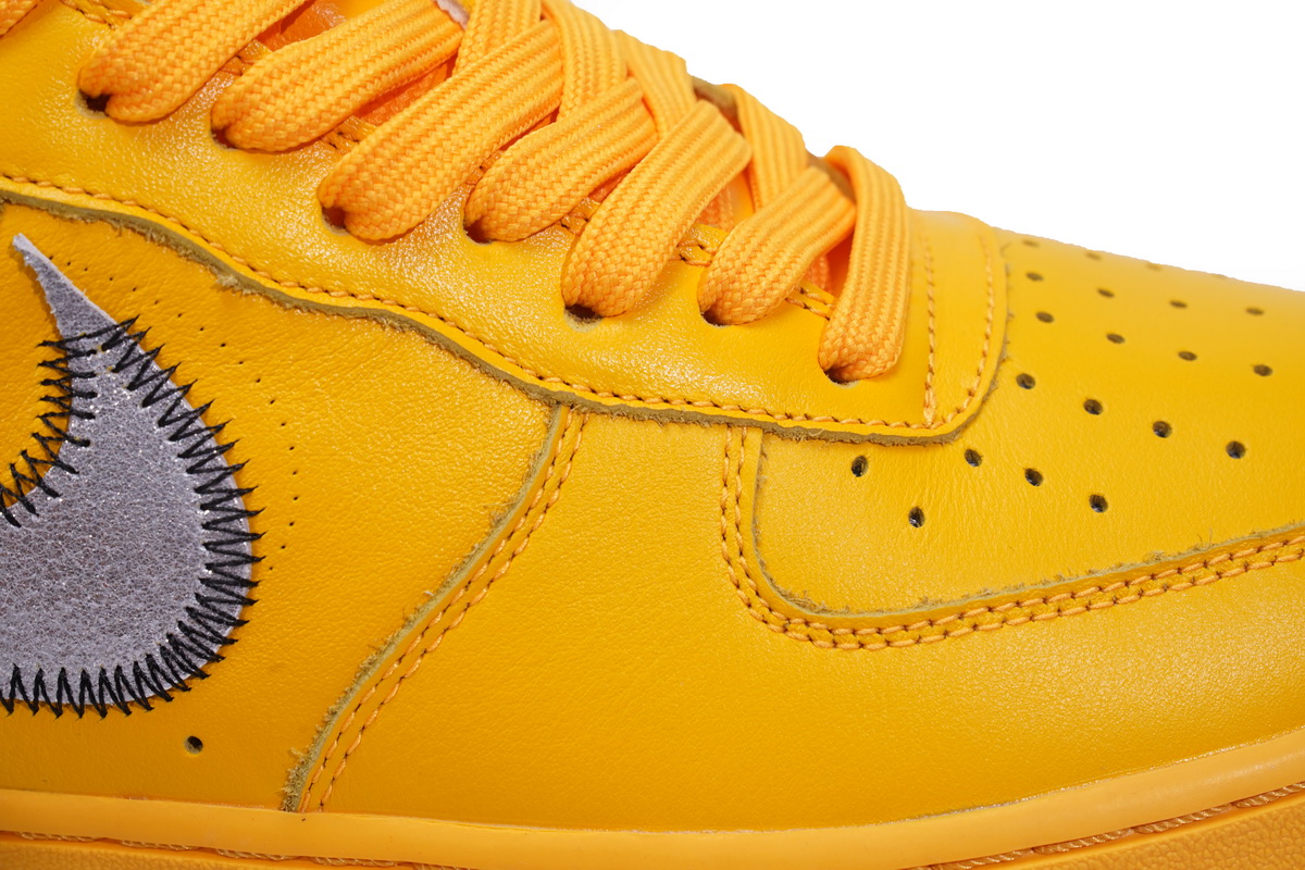 Off-White x Nike Air Force 1 Low University Gold DD1876-700