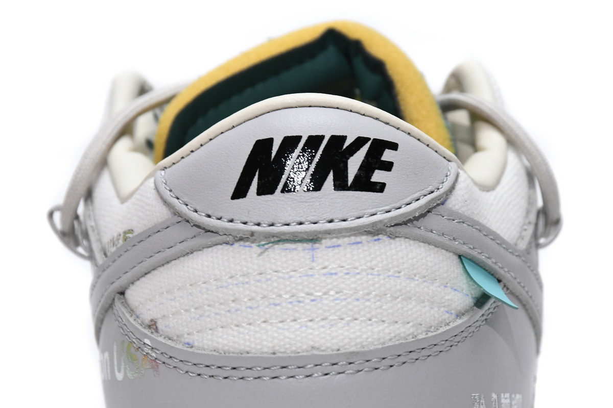 OFF WHITE x Nike Dunk SB Low The 50 NO42  DM1602-117