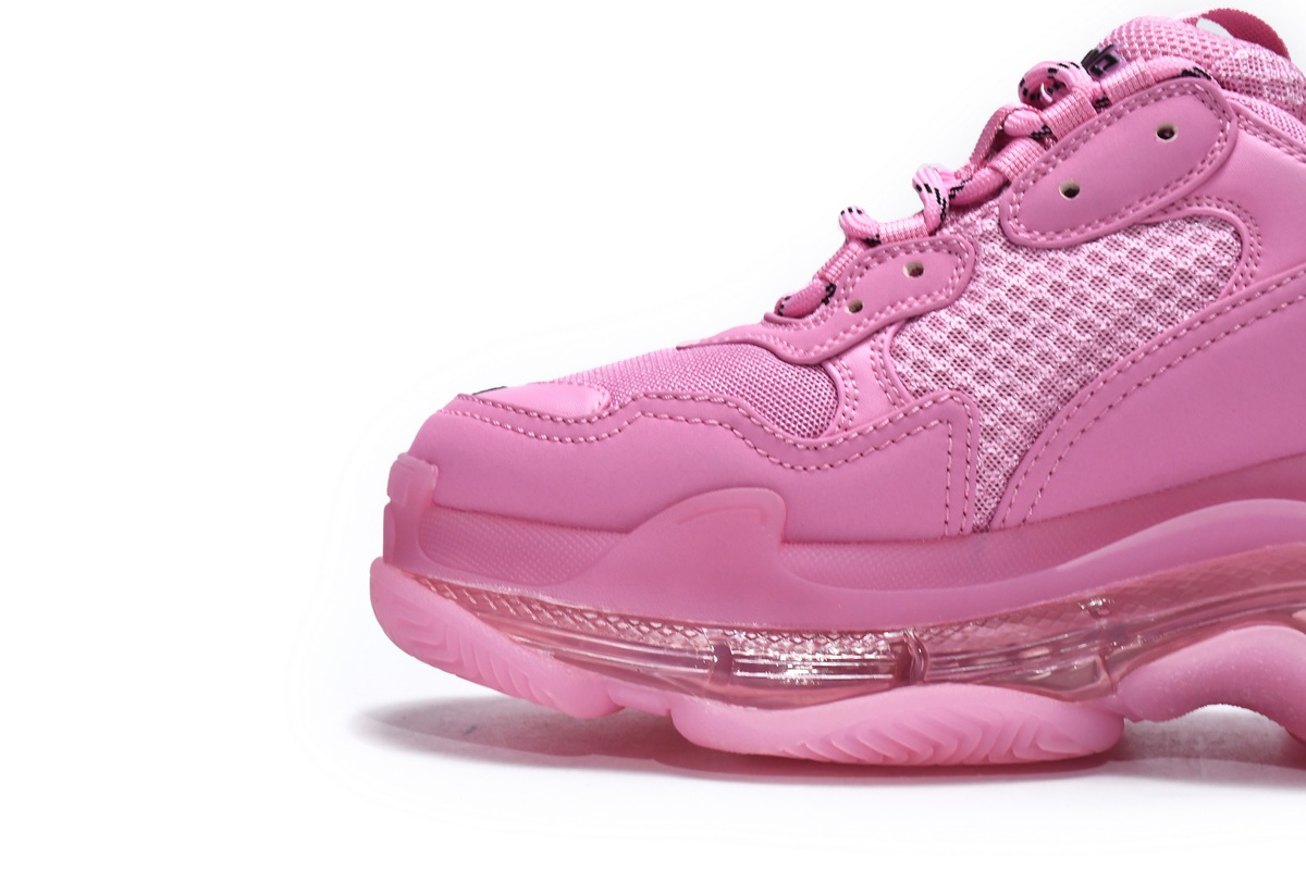 Ba***ci*ga Triple S Pink Red  544351 W2GA1 5760