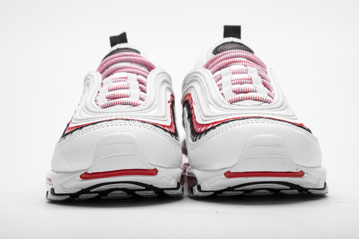 Nike Air Max 97 White University Red CK9397-100