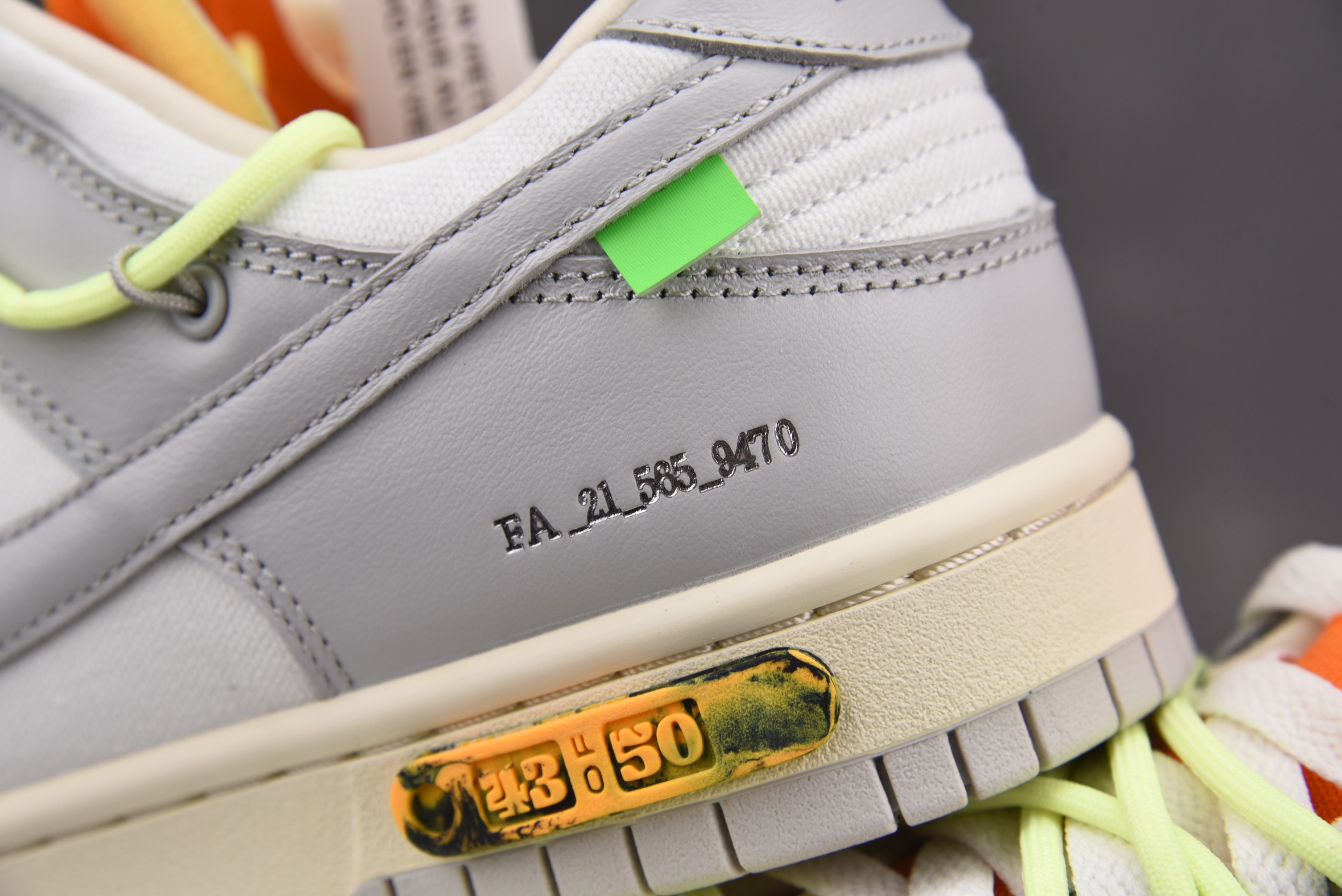 M Batch  OFF WHITE x Nike Dunk SB Low The 50 NO.43  DM1602-128