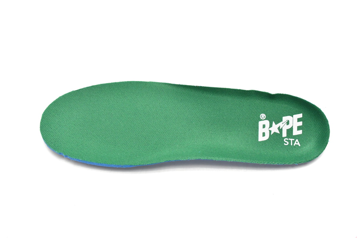 A Bathing Ape Bape Sta Low White Green   1H70-191-001
