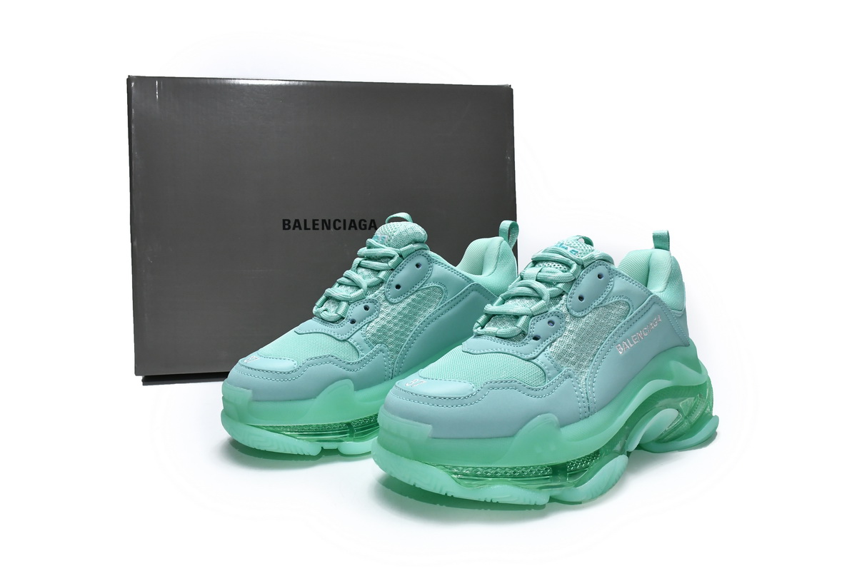 Ba***ci*ga Triple S Aqua  544351 W2GA1 4500