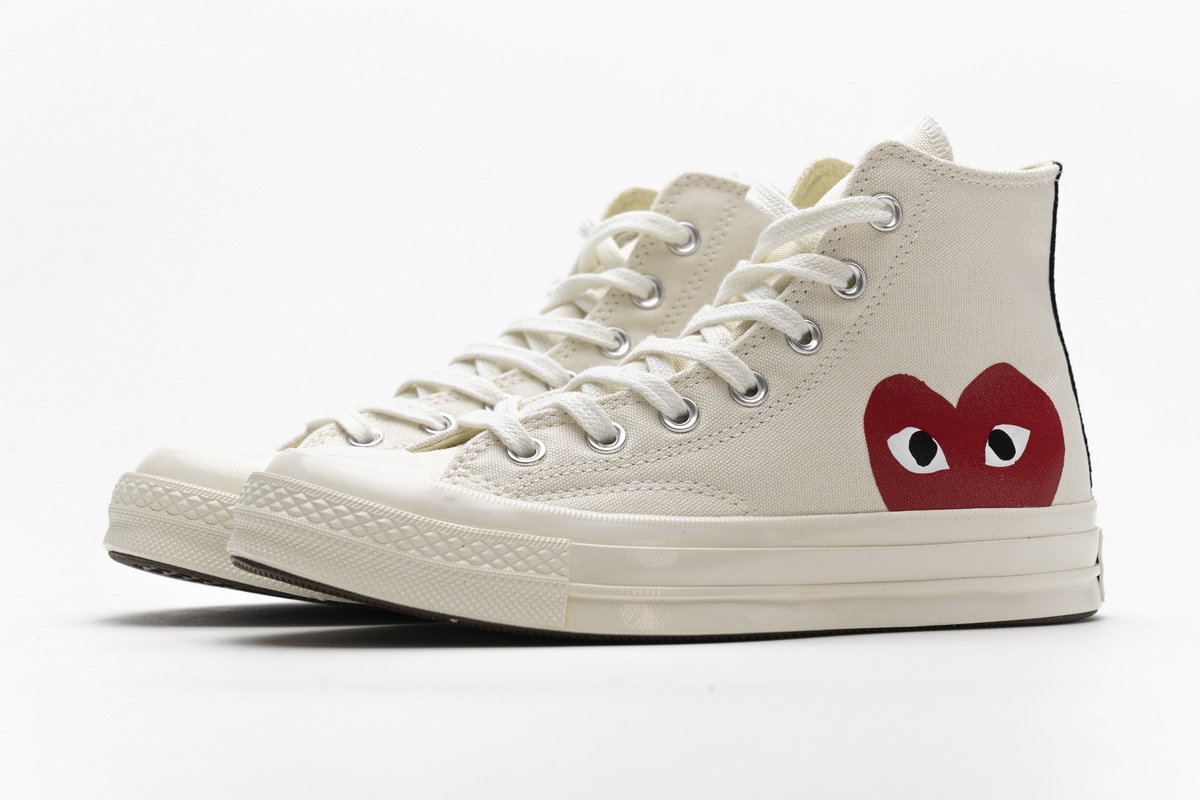 CDG Play x Converse Chuck Taylor All Star 70 High Top  150205C