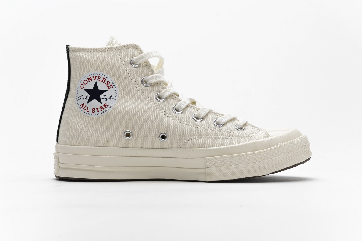 CDG Play x Converse Chuck Taylor All Star 70 High Top  150205C