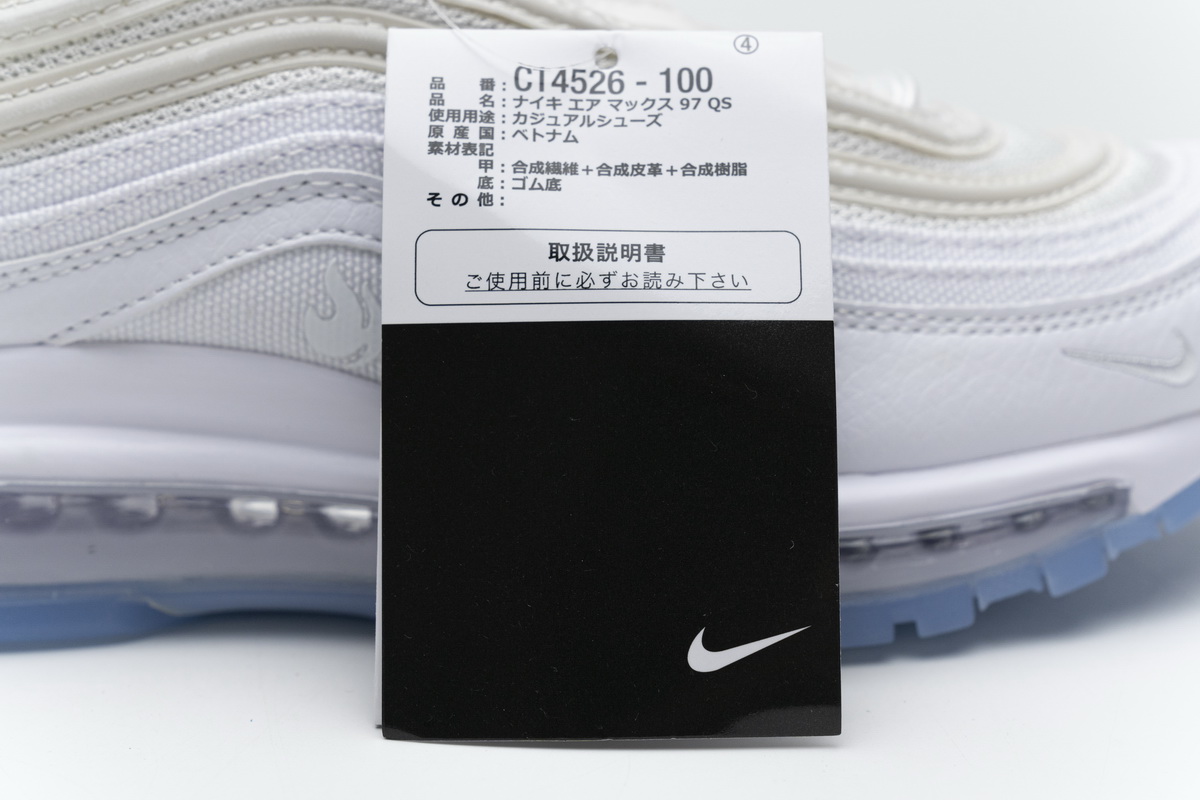 Air Max 97 QS White Ice CT4526-100