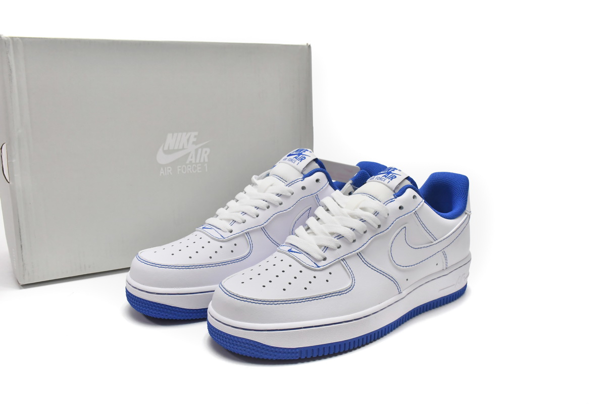 Nike Air Force 1 Low Contrast Stitch Blue   CV1724-101