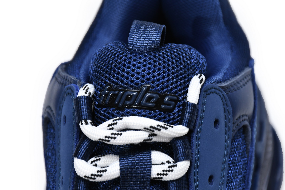 Ba***ci*ga Triple S Dark Blue  541624 W091 4107
