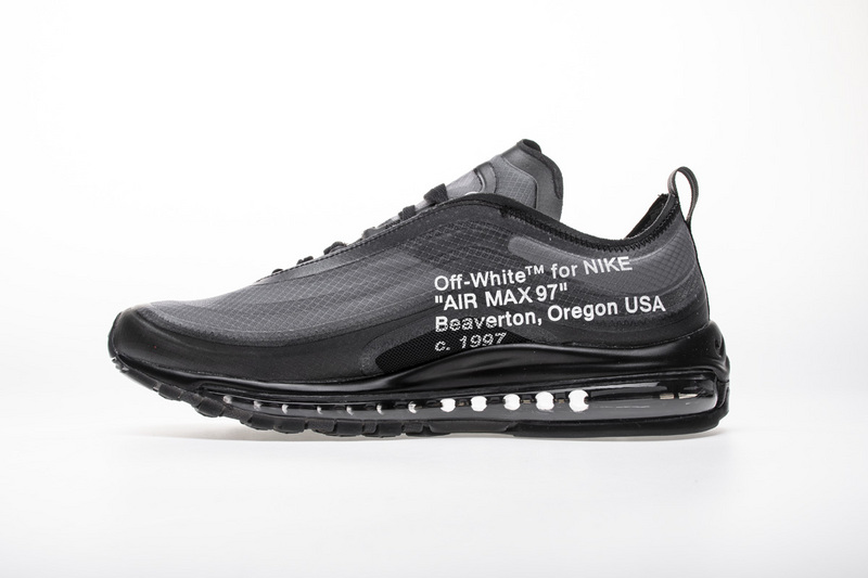 Off-White x Nike Air Max 97“All Black” AJ4585-001