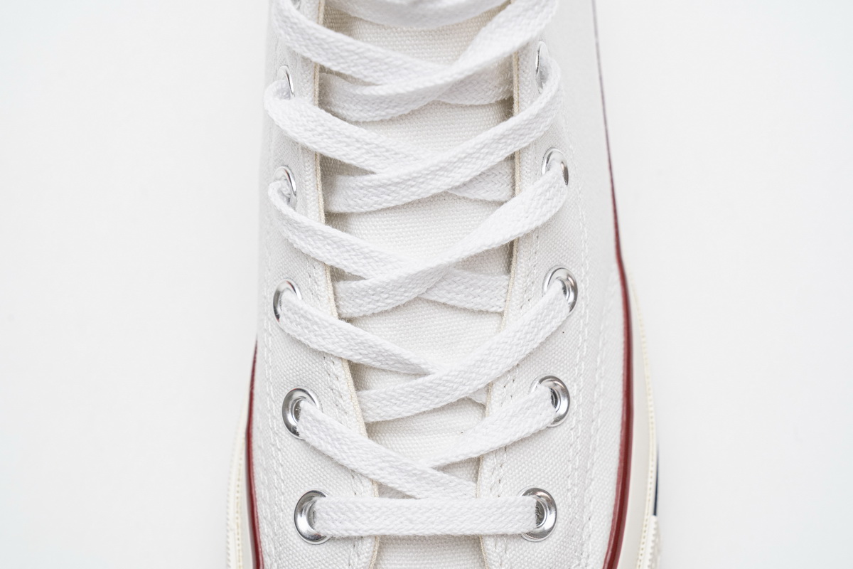 Converse Chuck 70 HI White Garnet Egret  162056C