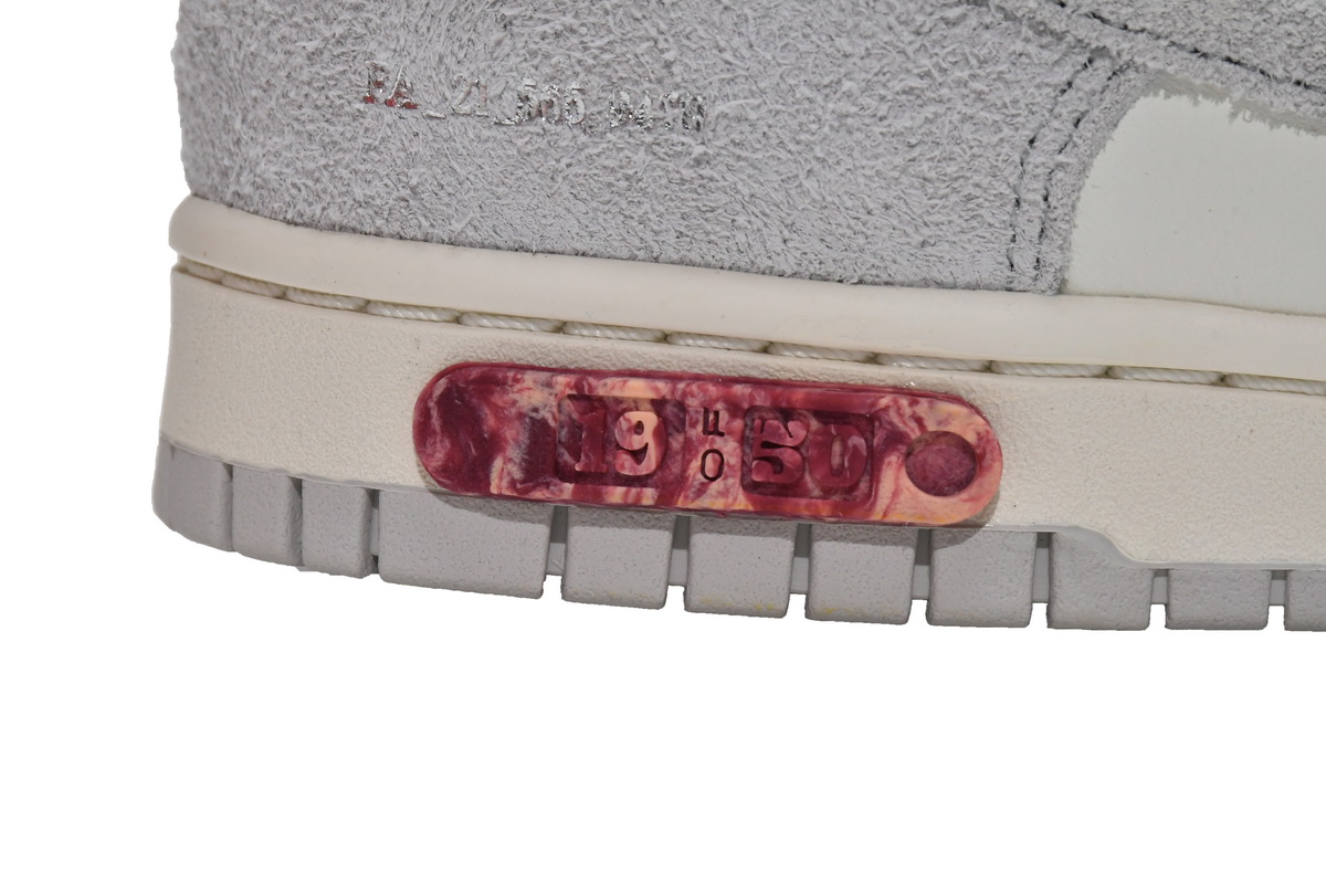 OFF WHITE x Nike Dunk SB Low The 50 NO.19  DJ0950-119