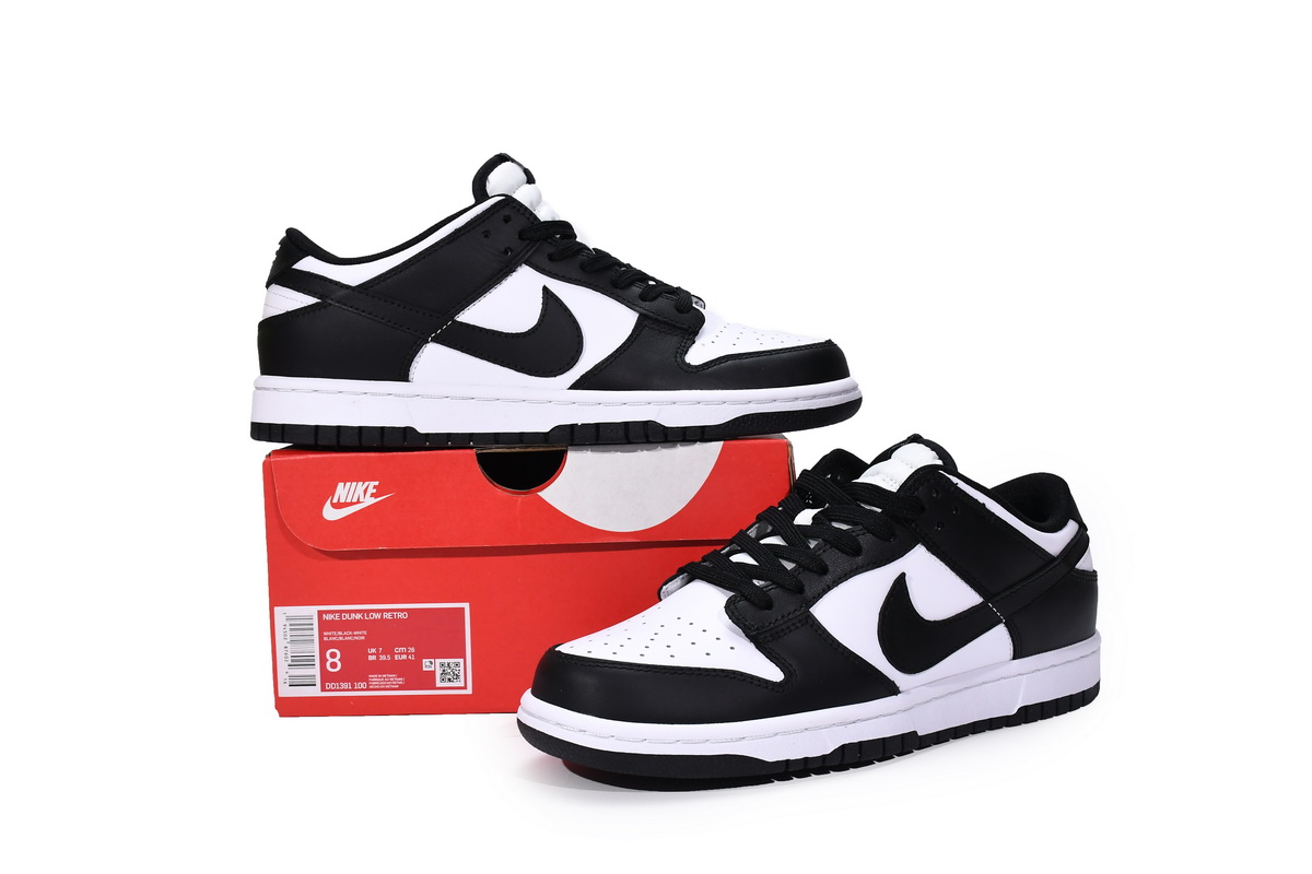 Nike Dunk Low Retro “Black”   DD1391-101