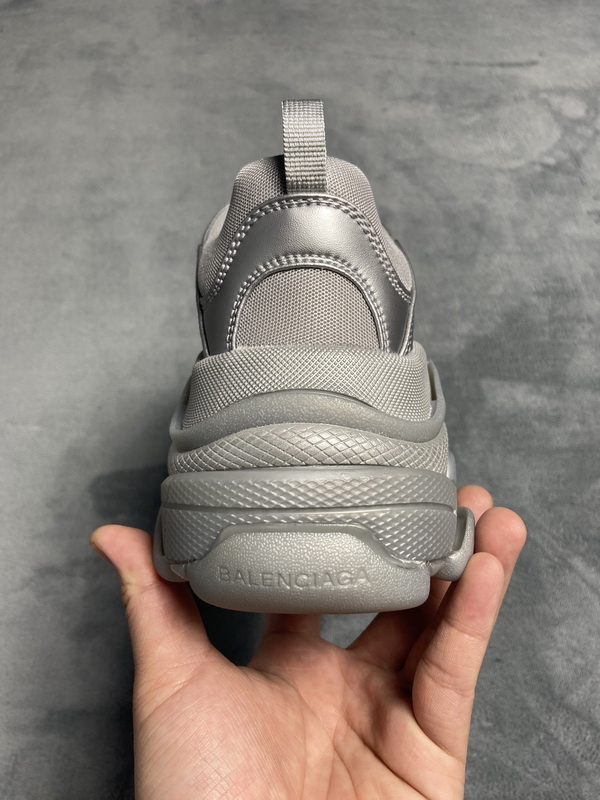 Balenciaga Triple S Light Gray Silver   536737 W2FS2 8100