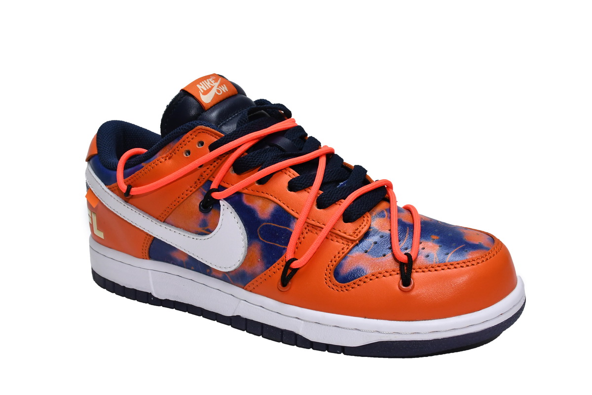Off White x Futura x Dunk Low SB UNC   DD0856-801