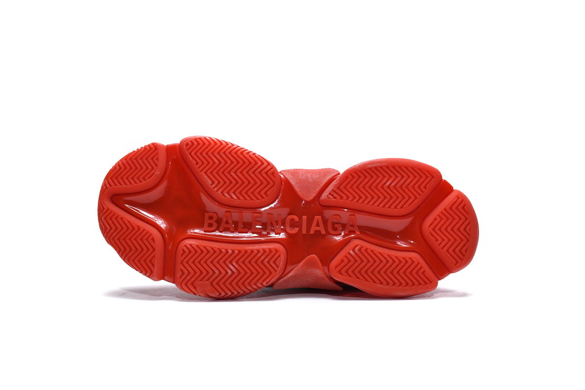 Ba***ci*ga Triple S Dark Red   541624 W09O1 6500
