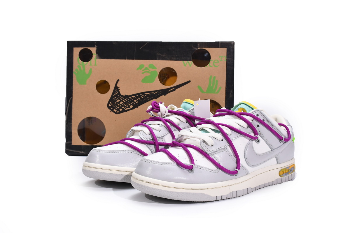 OFF WHITE x Nike Dunk SB Low The 50 NO.21   DM1602-100