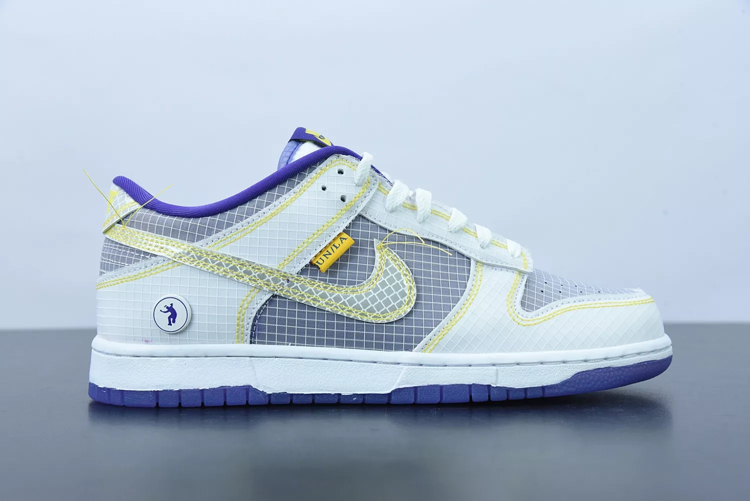 Nike Dunk Low Union Passport Pack Grey Purple DJ9649-500
