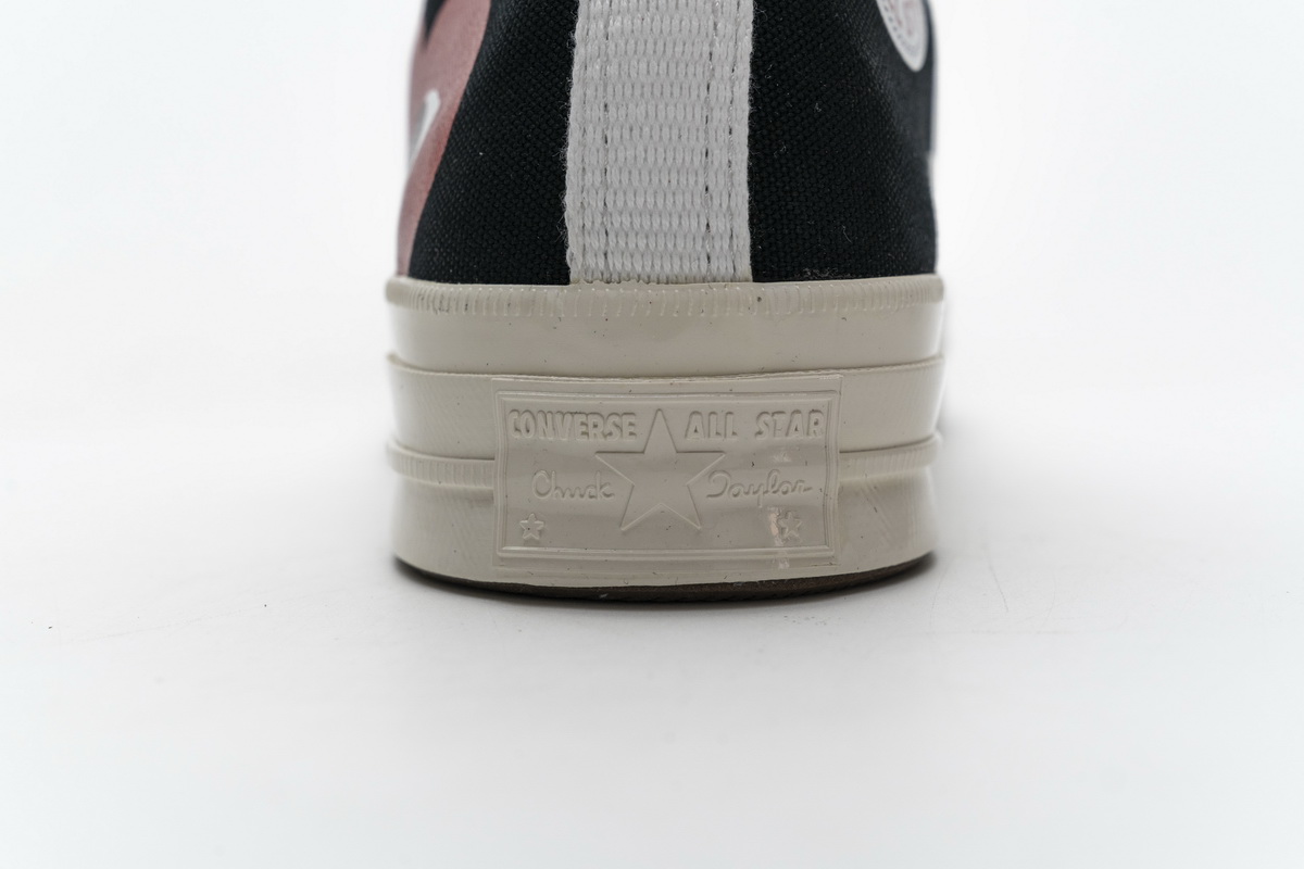 CDG Play x Converse Chuck Taylor All Star 70 High Top   150204C