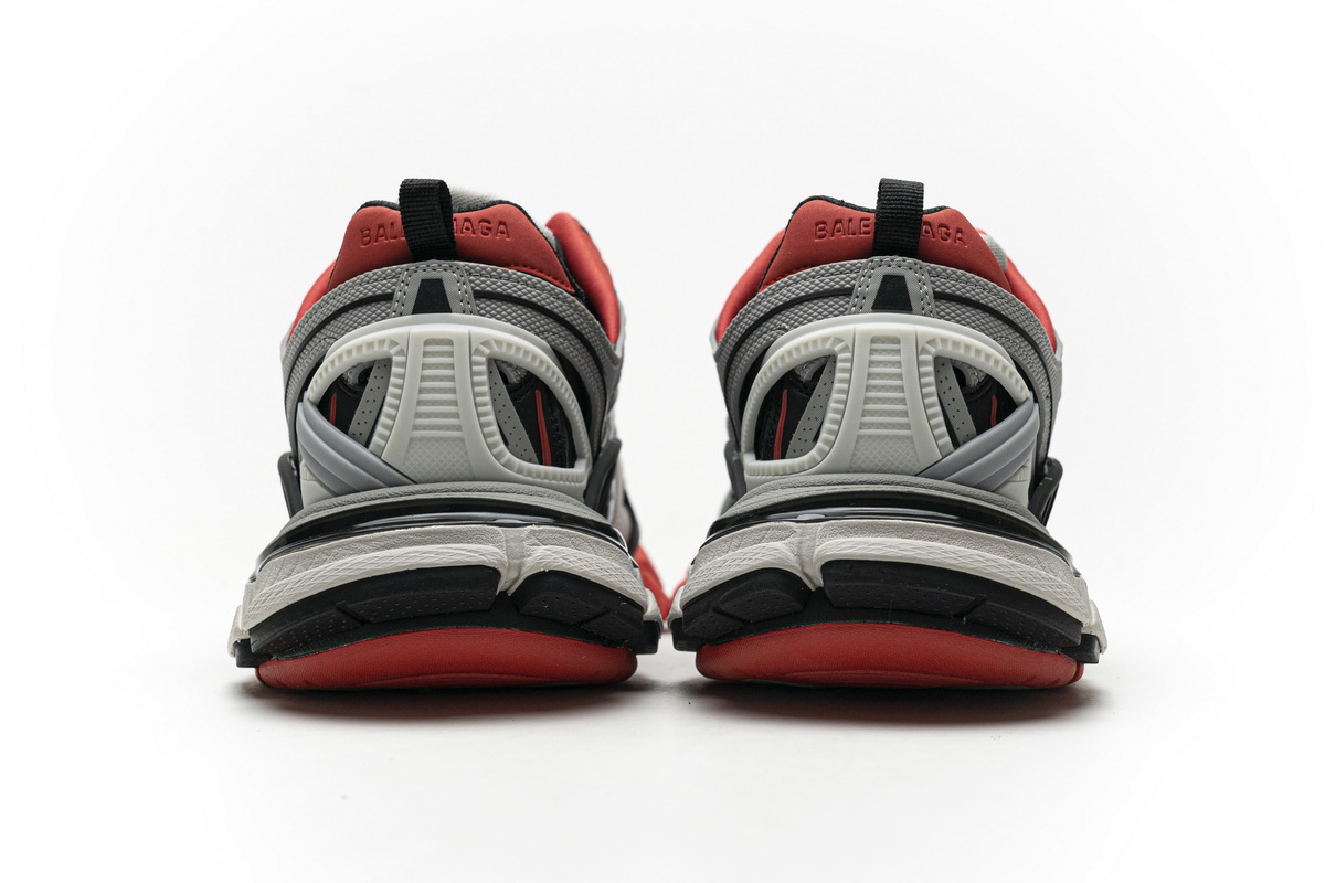 Ba***ci*ga Track 2 Sneaker Grey Red   570391 W2GN3 1003