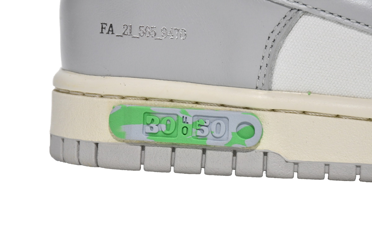 OFF WHITE x Nike Dunk SB Low The 50 NO.30   DM1602-122