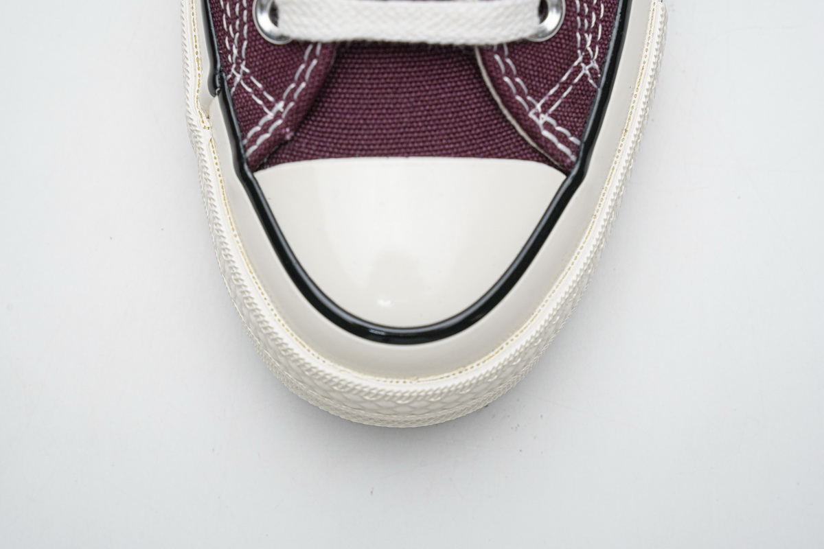 Converse Chuck 70 HI Dark Burgundy Black Egret  162051C