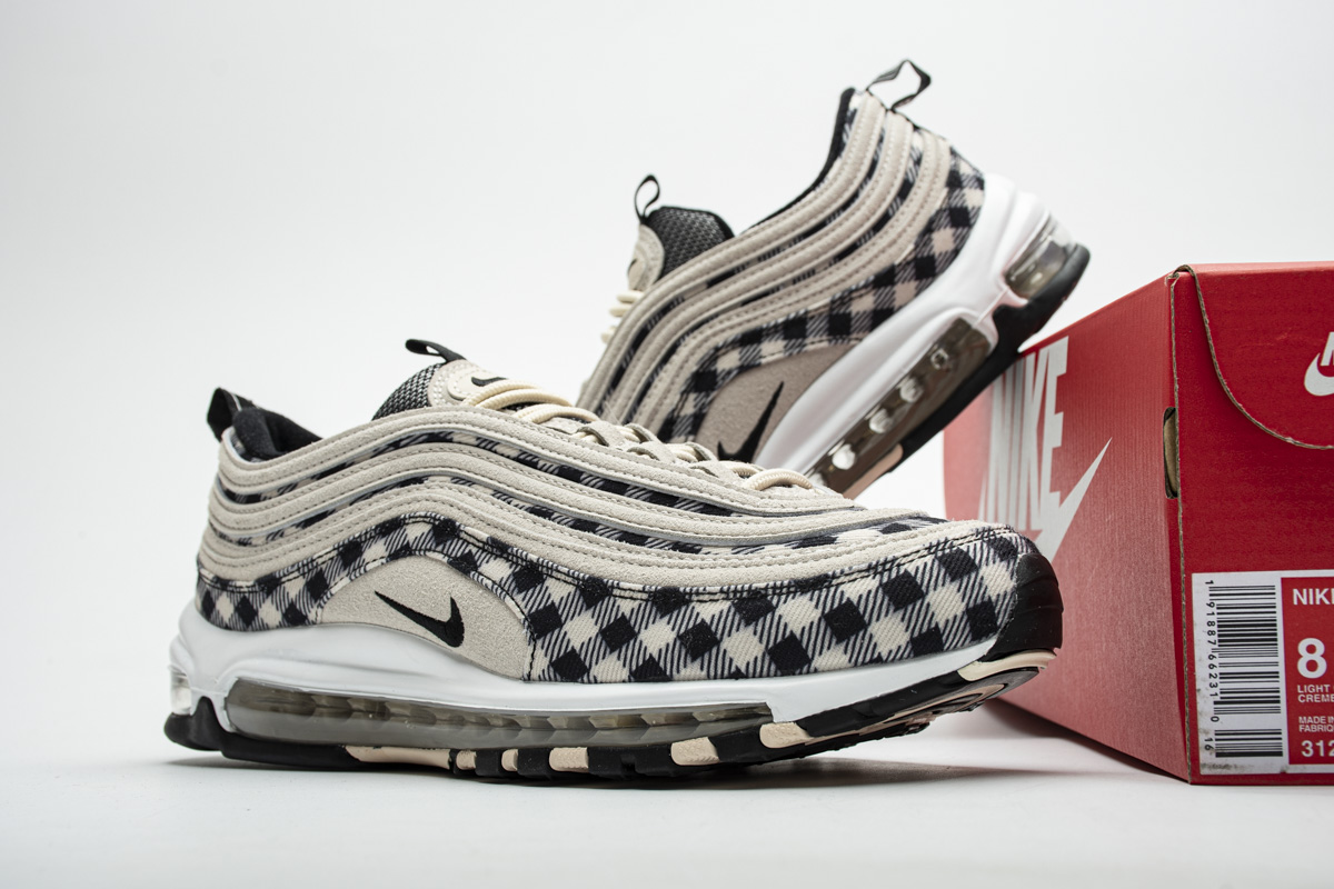 Nike Air Max 97 Premium Plaid Light Cream 312834-201