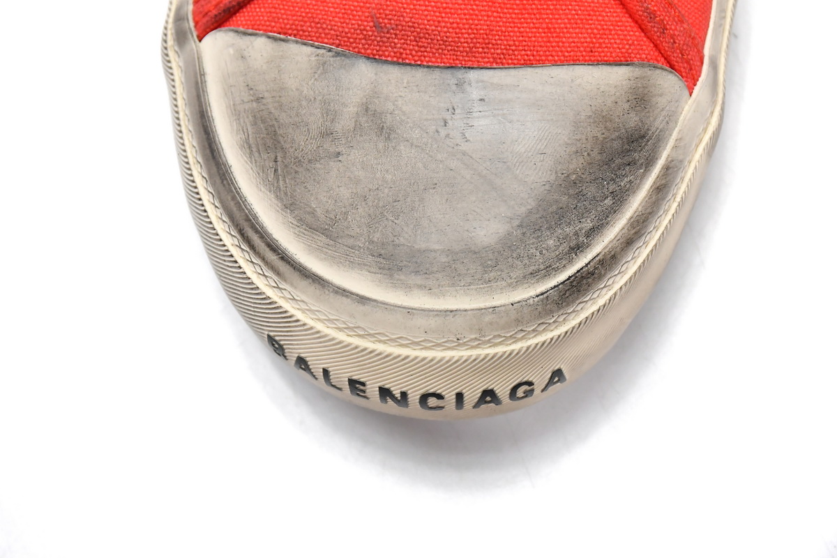 Ba***ci*ga Paris High Destroyed - Red   688756 W3RC4 6090
