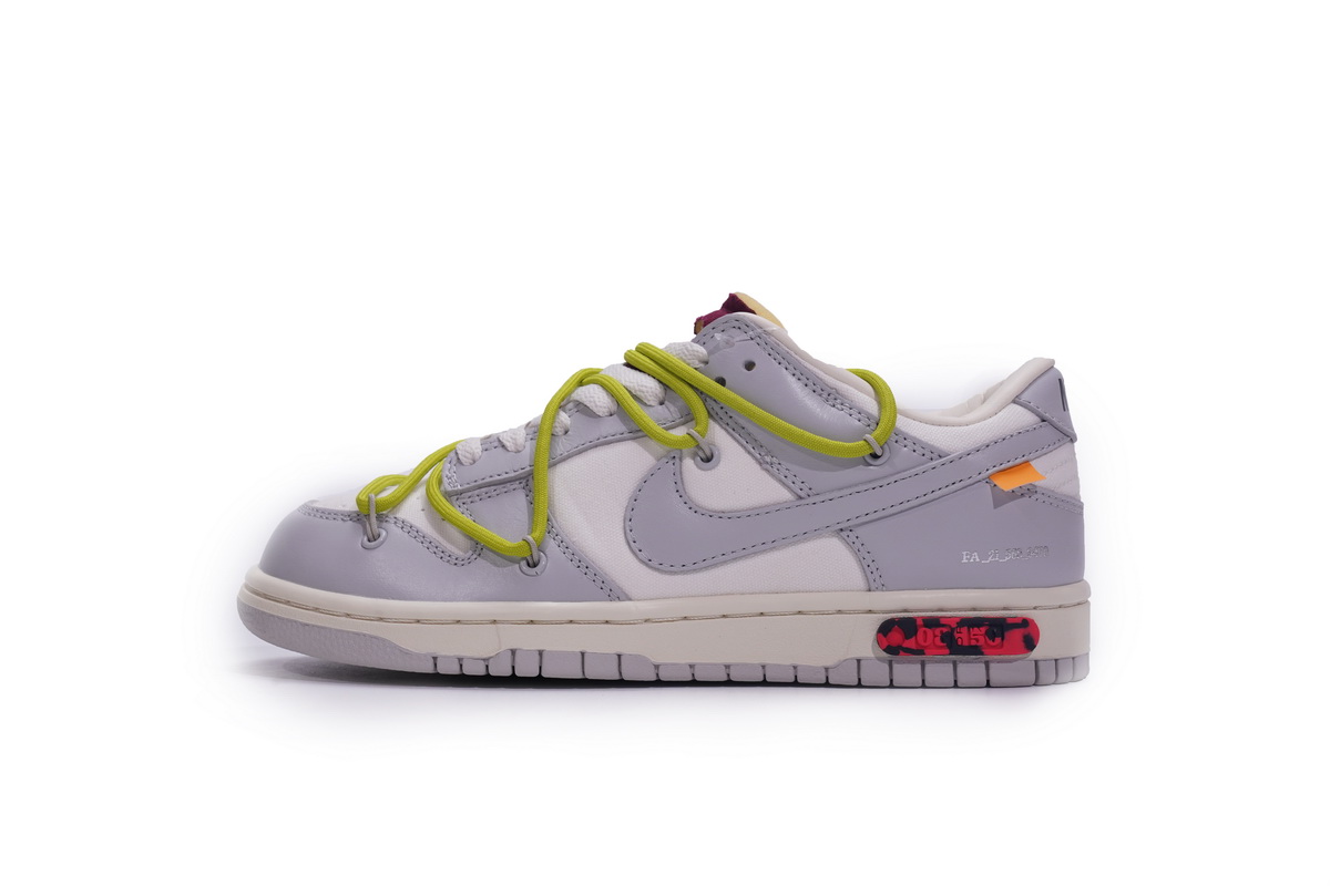 OFF WHITE x Nike Dunk SB Low The 50 NO.8   DM1602-106