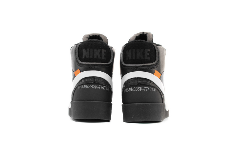 OFF WHITE X Nike Blazer Mid Black AA3832-001