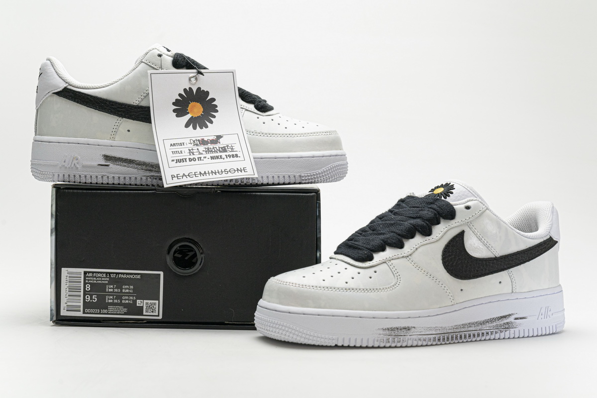 PEACEMINUSONE x Nike Air Force 1 “Para-Noise 2.0”  DD3223-100