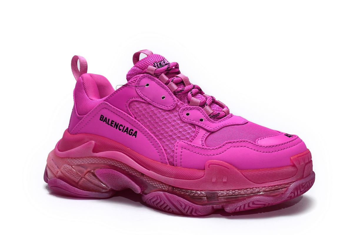 Ba***ci*ga Triple S Plum Red   541624 W2FG1 5059