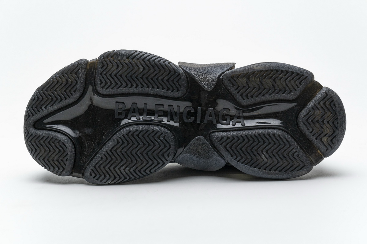 Ba***ci*ga Triple S Black Brown Red  541624 W09O1 2268