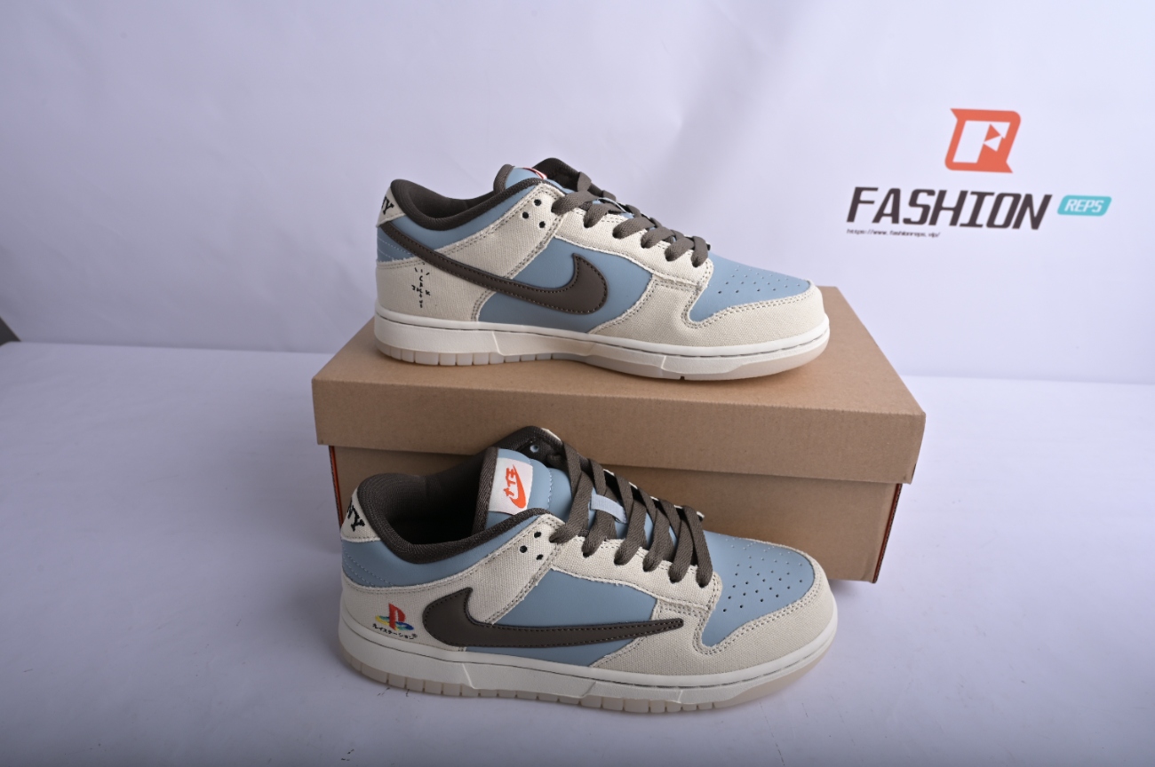 Travis Scott x PlayStation x Nike Dunk Low SP   CU1726-400