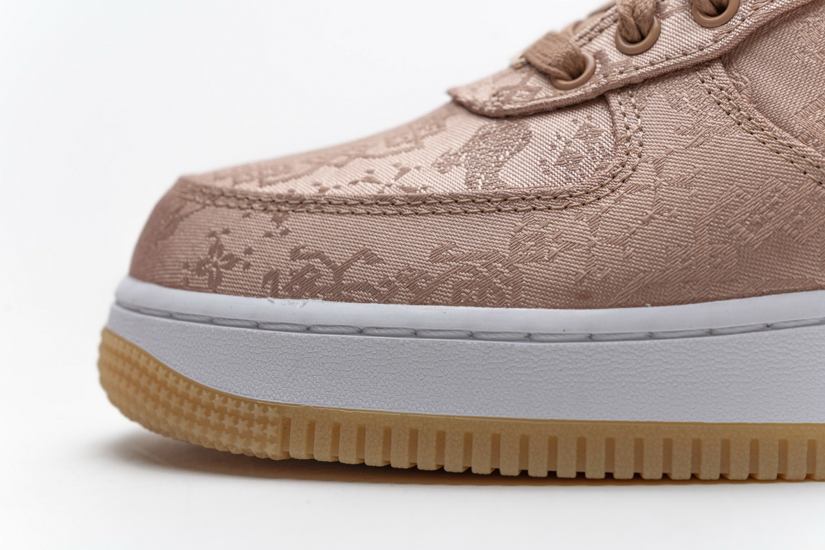 CLOT x Nike Air Force 1 Low “Rose Gold”  CJ5290-600
