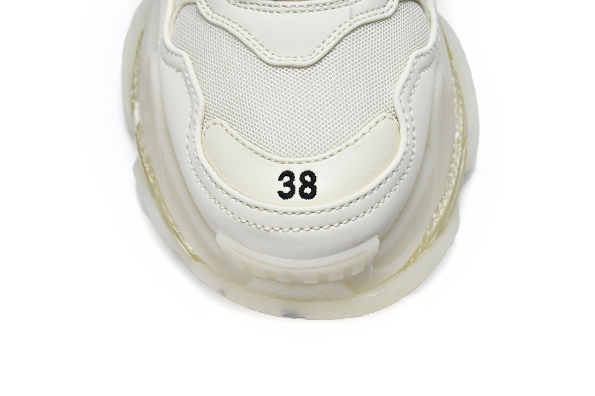 Ba***ci*ga Triple S Creamy White   541624 W2GA1 9100
