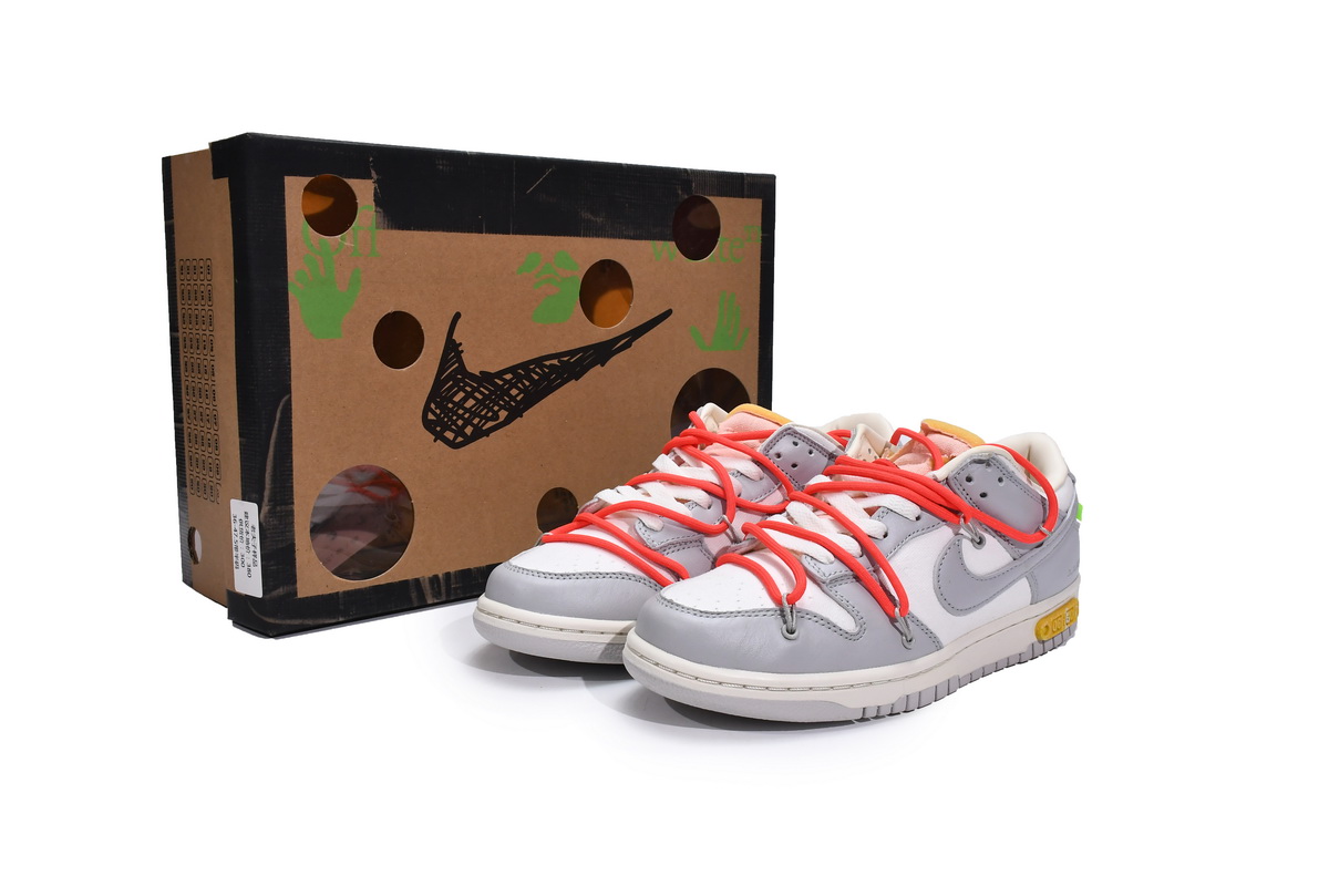 OFF WHITE x Nike Dunk SB Low The 50 NO.6  DM1602-110