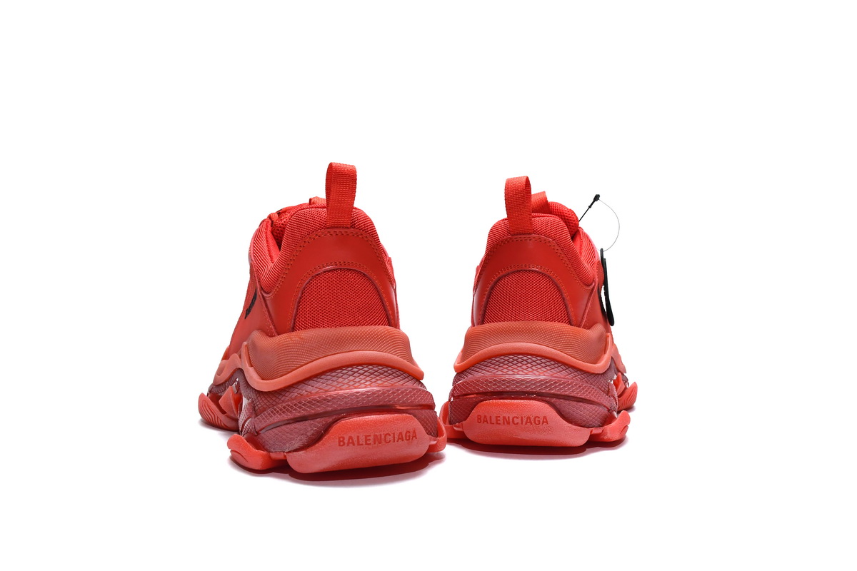 Ba***ci*ga Triple S Dark Red   541624 W09O1 6500