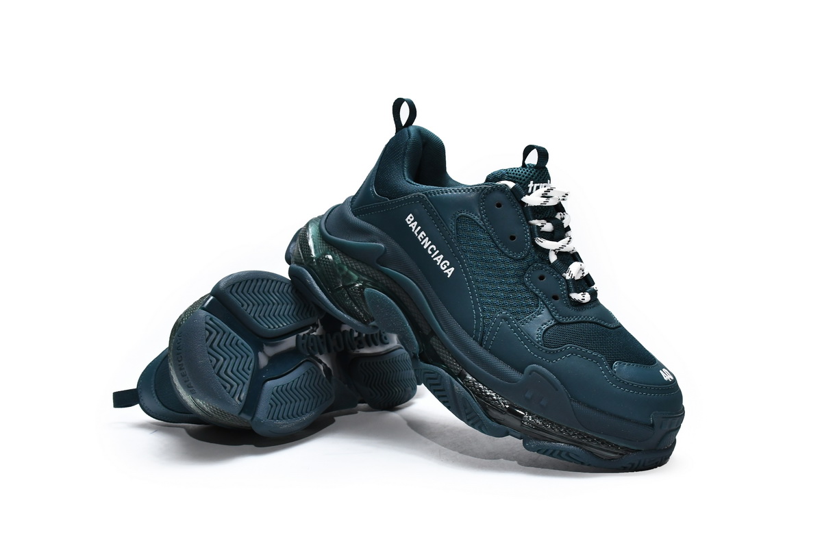 Ba***ci*ga Triple S Dark Green   541624 W2GA1 3210