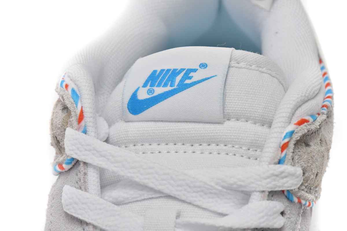 Nike Dunk Low Barber Shop - Grey   DH7614-500