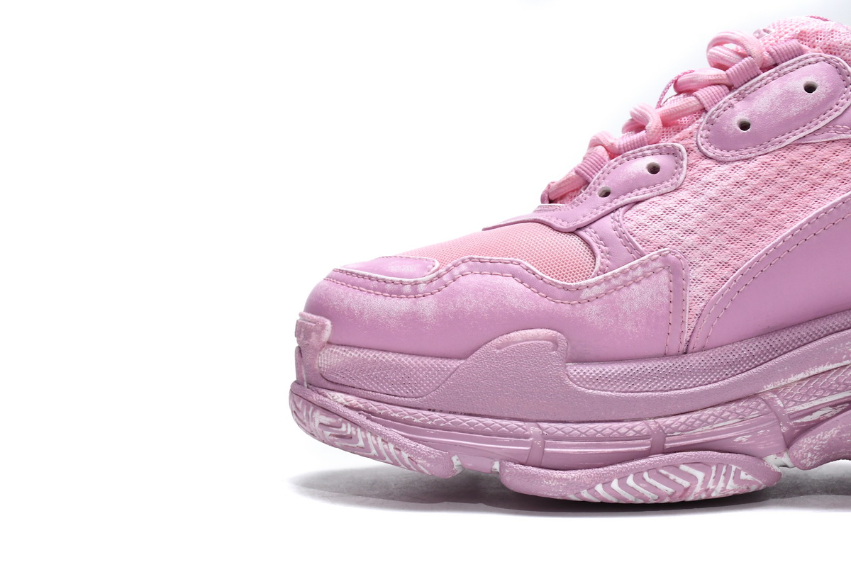 Ba***ci*ga Triple S Pink  524039 W3CN3 5000