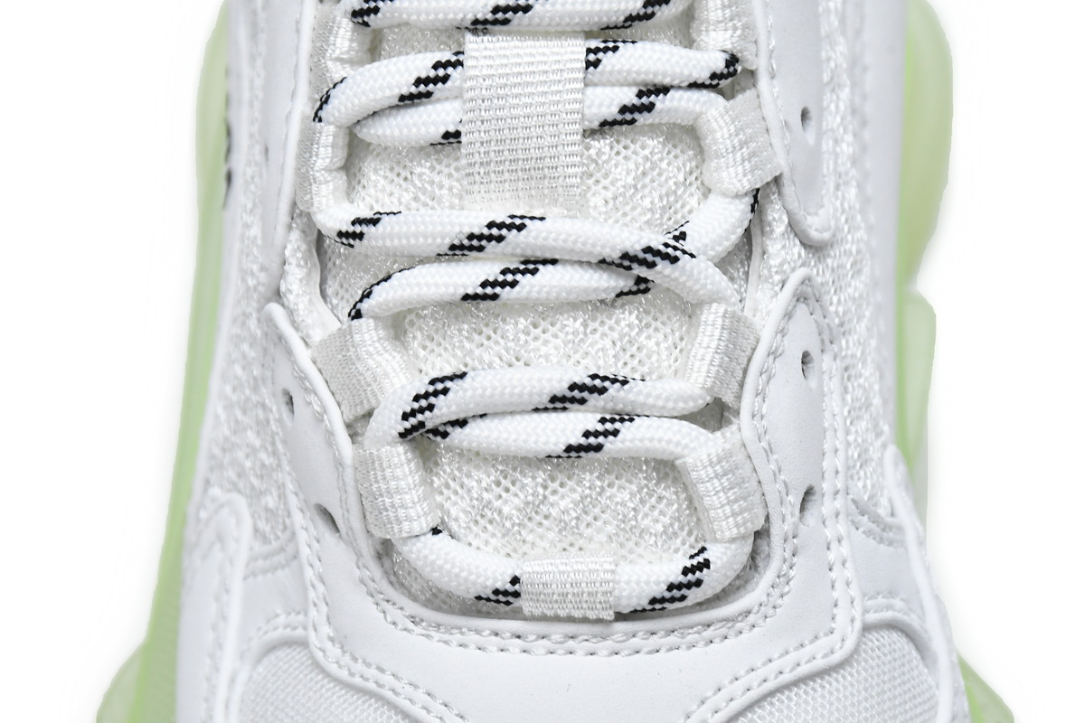 Ba***ci*ga Triple S White Green   544351 W0901 9010