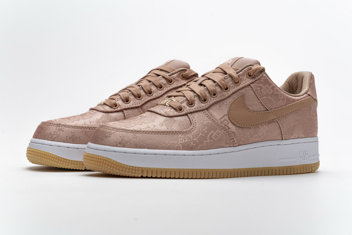 CLOT x Nike Air Force 1 Low “Rose Gold”  CJ5290-600