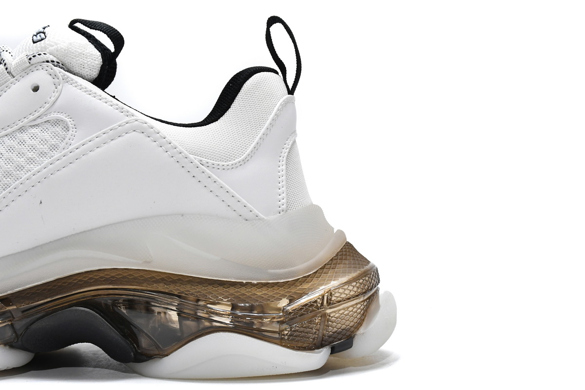 Ba***ci*ga Triple S White Black   541624 W2GS1 9012