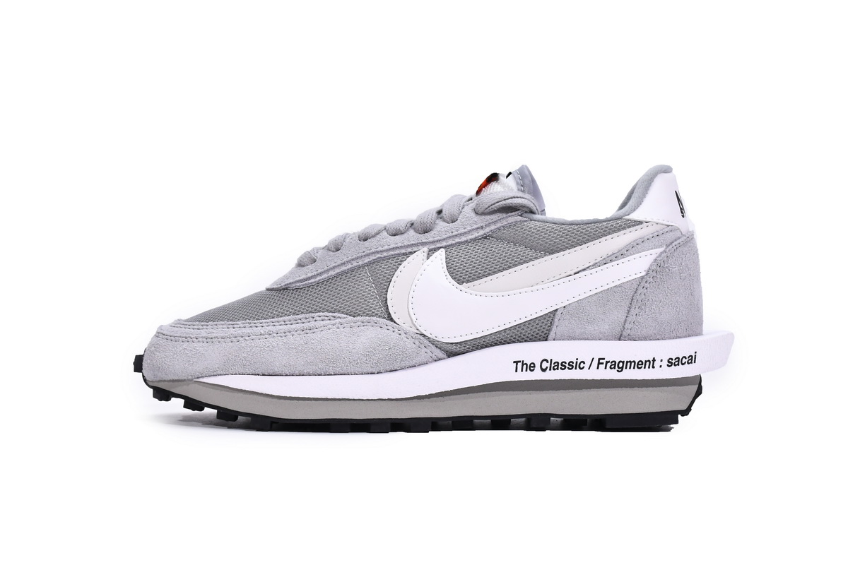 Fragment Design x sacai x Nike LDWaffle Light Smoke Grey DH2684-001