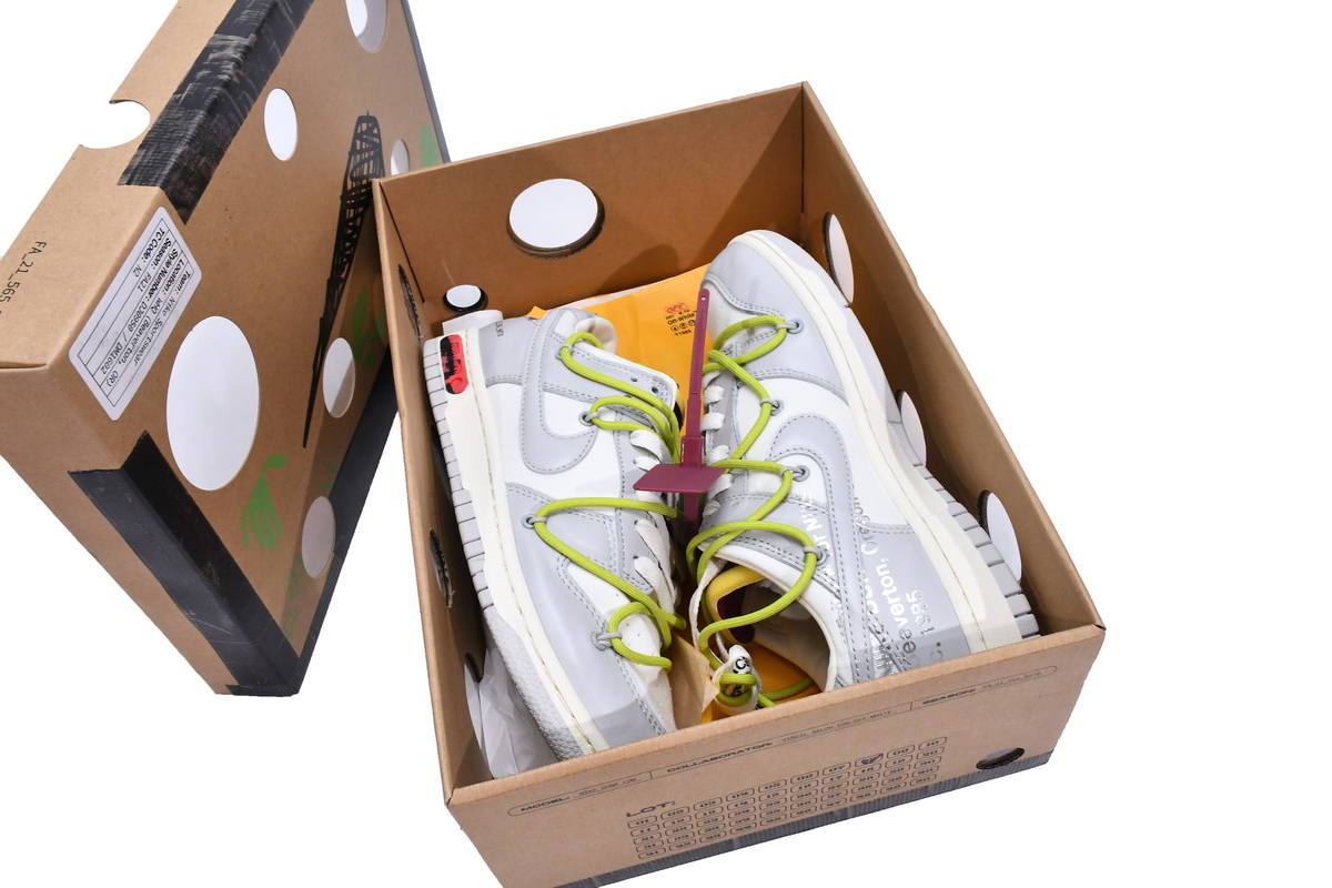 OFF WHITE x Nike Dunk SB Low The 50 NO.8 DM1602-106