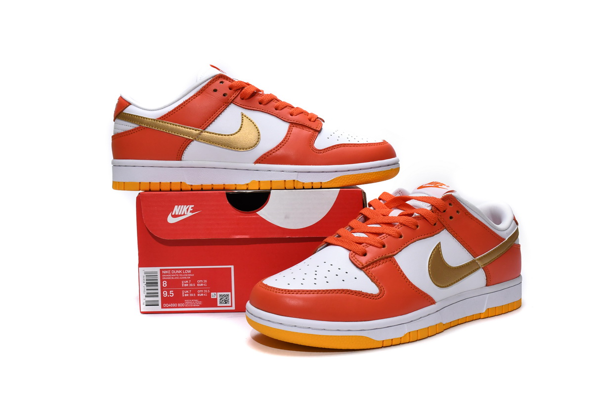 Nike Dunk Low Golden Orange  DQ4690-800