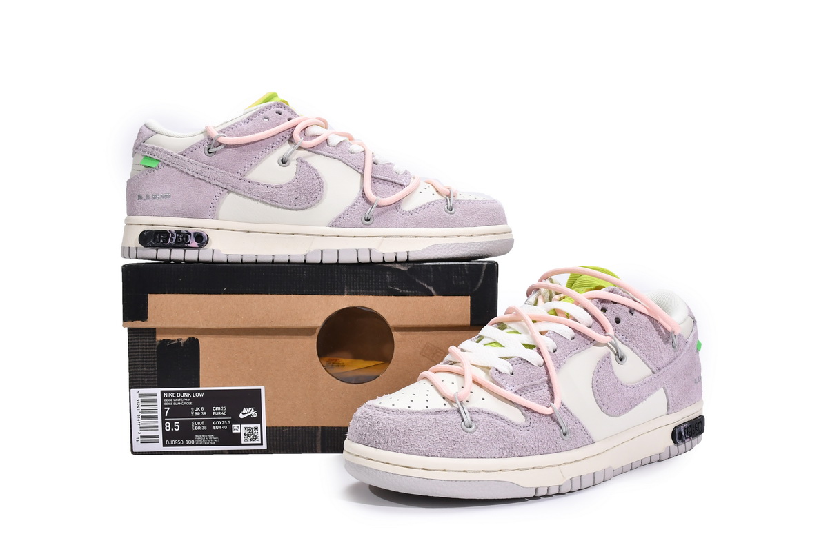 OFF WHITE x Nike Dunk SB Low The 50 NO.12   DJ0950-100
