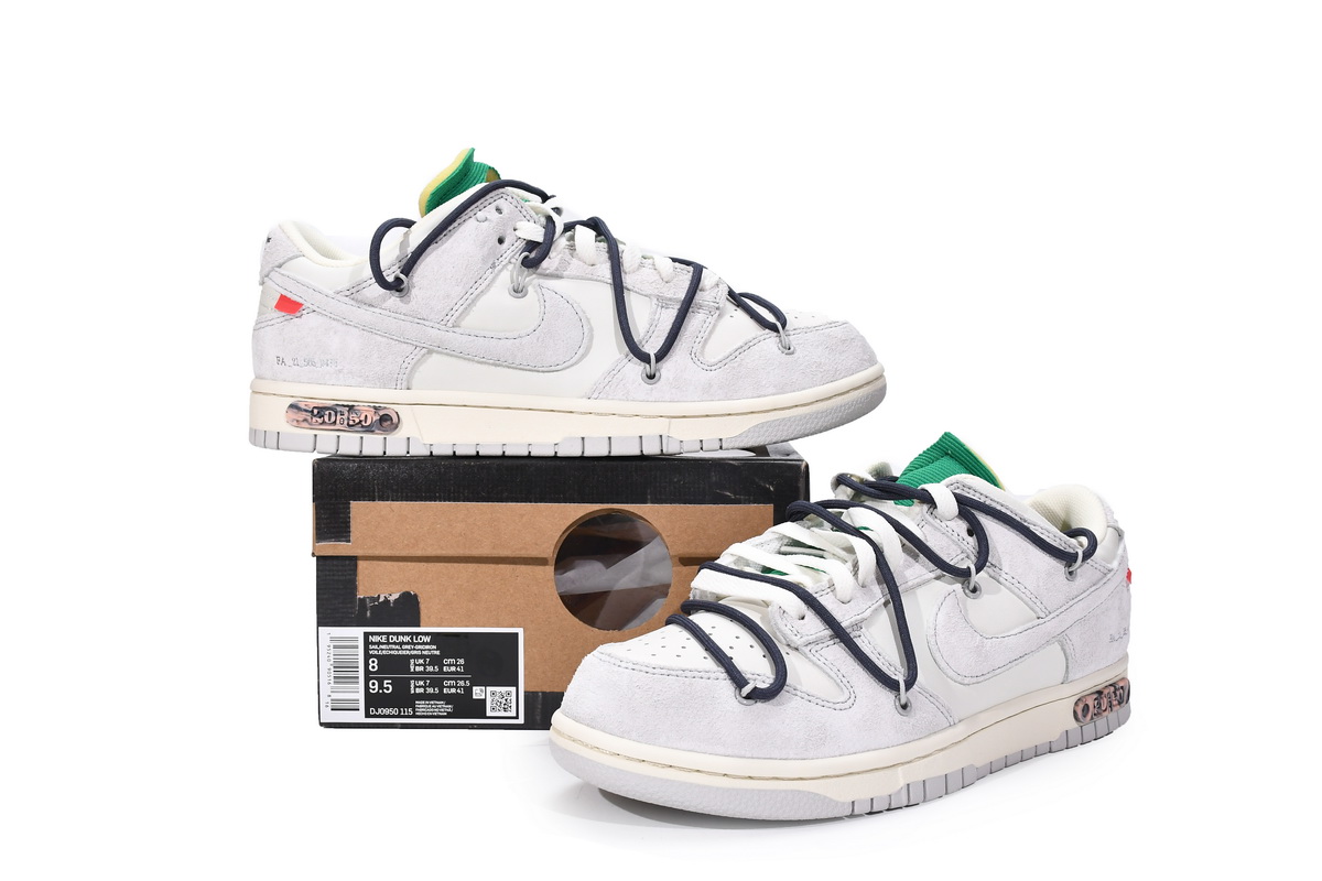 OFF WHITE x Nike Dunk SB Low The 50 NO.20   DJ0950-115
